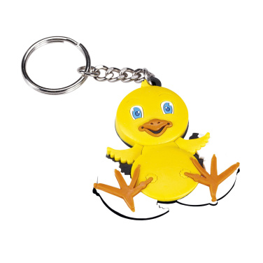 Logo trade promotional giveaways image of: CustomMade Keyring