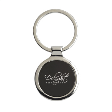 Logotrade promotional merchandise picture of: KeyTag Circle keyring