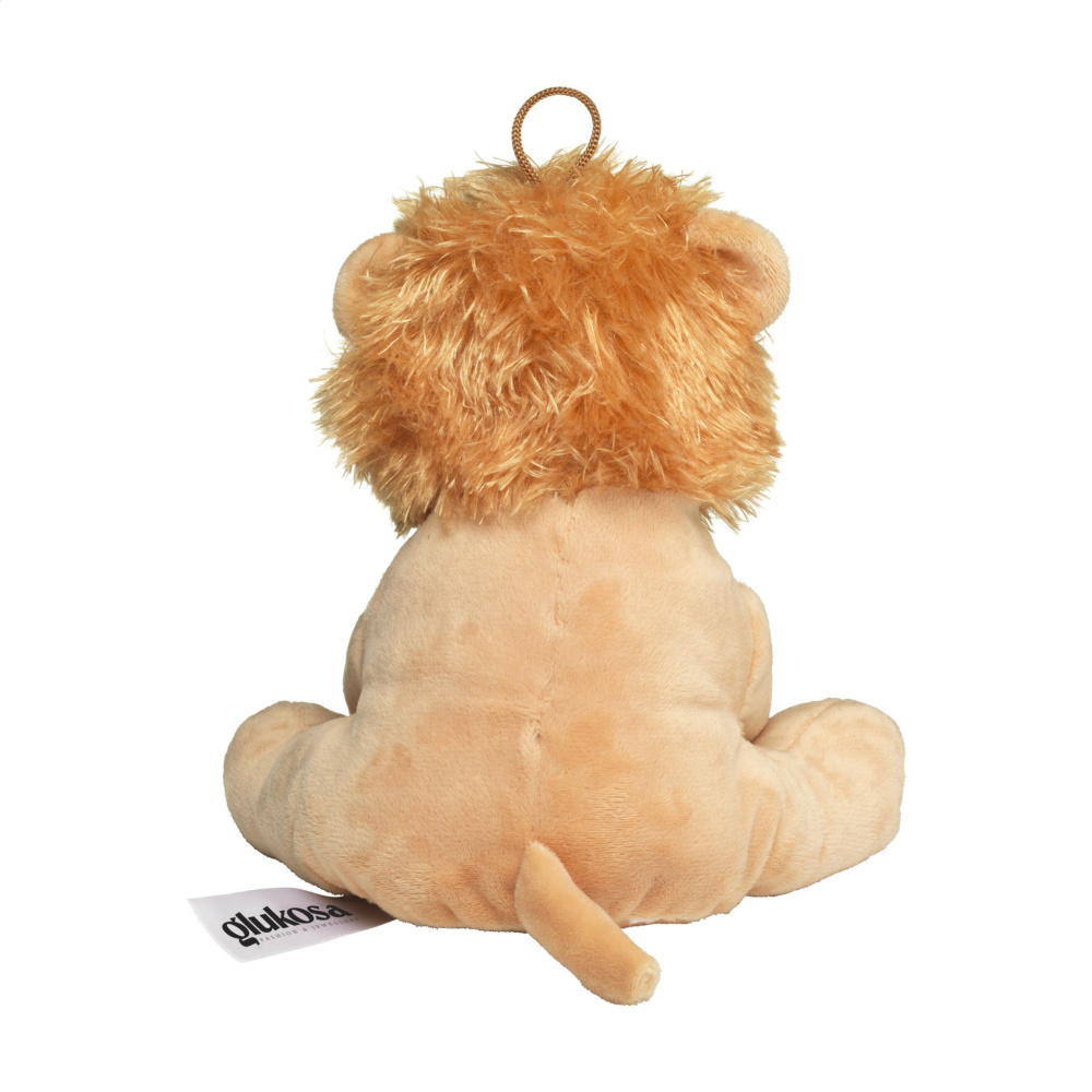 Logo trade business gift photo of: Louis plush lion cuddle toy