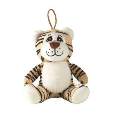 Logo trade promotional products image of: Animal Friend Tiger cuddle toy