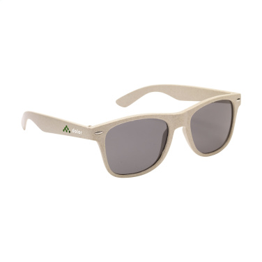 Logo trade corporate gifts picture of: Malibu Eco Wheatstraw sunglasses