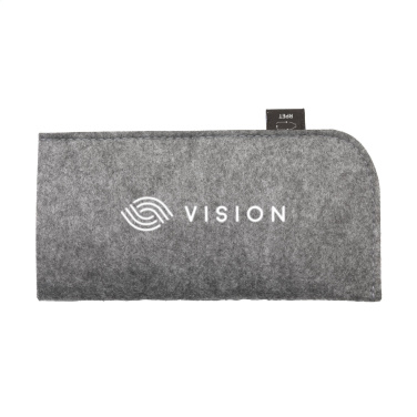 Logo trade promotional giveaway photo of: Feltro GRS RPET Pouch for glasses