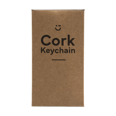 Logo trade promotional giveaway photo of: Cork Key Ring