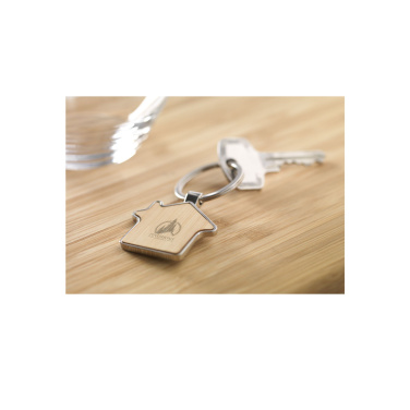 Logotrade promotional giveaway image of: Casa bamboo keyring