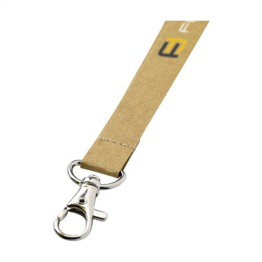 Logotrade promotional item picture of: Lanyard Paper 1,5 cm keycord