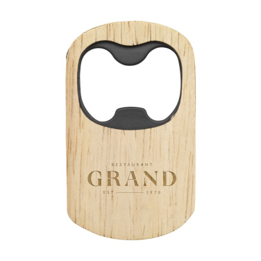 Logo trade promotional item photo of: BlackBeech Opener