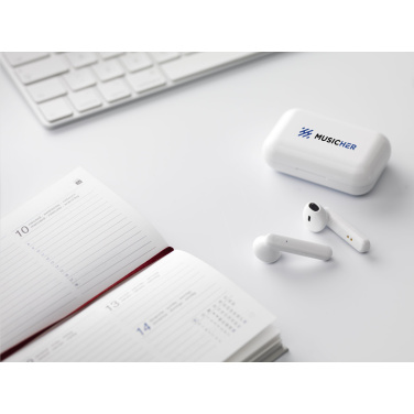 Logotrade advertising product image of: Sensi TWS Wireless Earbuds in Charging Case