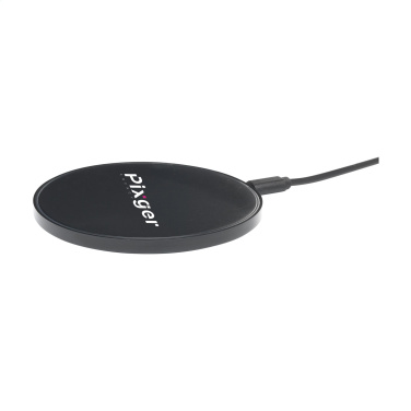 Logotrade business gift image of: Coil RCS Recycled Wireless Charger