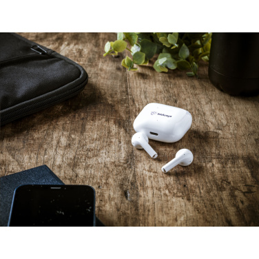 Logo trade promotional products picture of: Olaf RCS TWS Wireless Earbuds