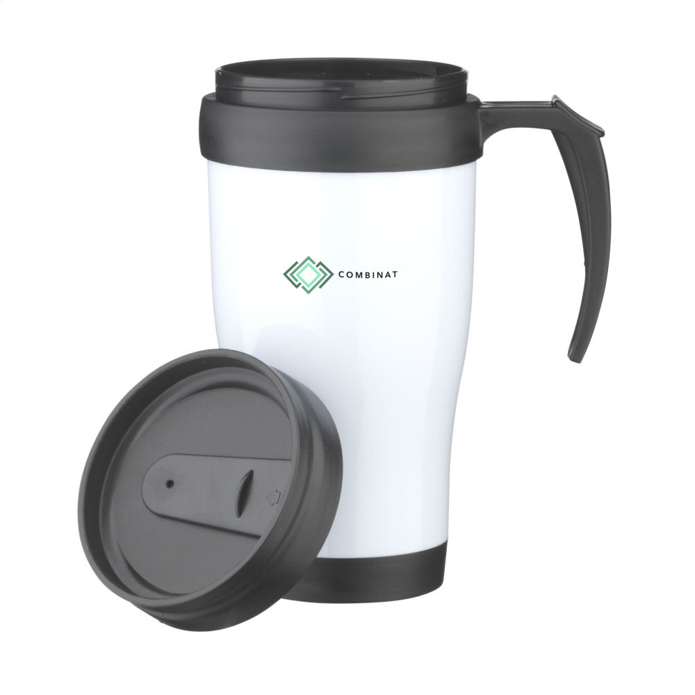 Logo trade promotional gifts image of: ThermoDrink 400 ml thermo cup