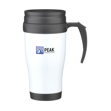 Logo trade promotional gifts image of: ThermoDrink 400 ml thermo cup