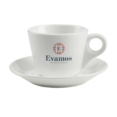 Logo trade promotional product photo of: DaVinci 205 ml cup and saucer