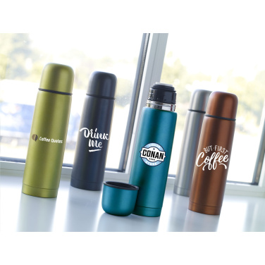 Logo trade promotional merchandise picture of: Frosted Bottle 500 ml thermo bottle