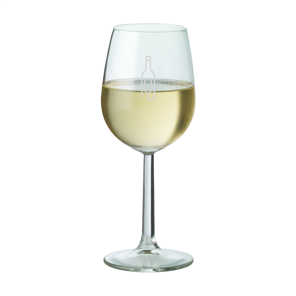 Logo trade promotional product photo of: Bourgogne Wine Glass 290 ml