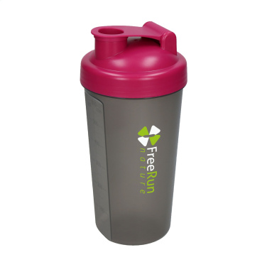 Logo trade promotional merchandise image of: Shaker Protein 600 ml drinking cup