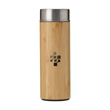 Logotrade promotional gift picture of: Osaka 360 ml bamboo thermo bottle/thermo cup