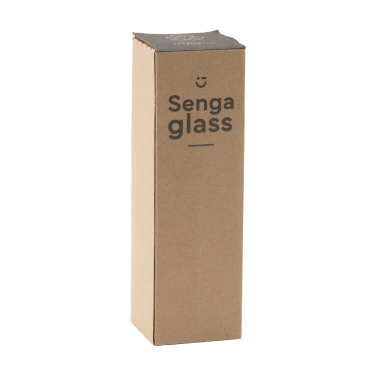 Logo trade advertising products image of: Senga Glass 500 ml drinking bottle