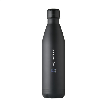 Logo trade promotional products image of: Topflask RCS Recycled Steel 750 ml drinking bottle