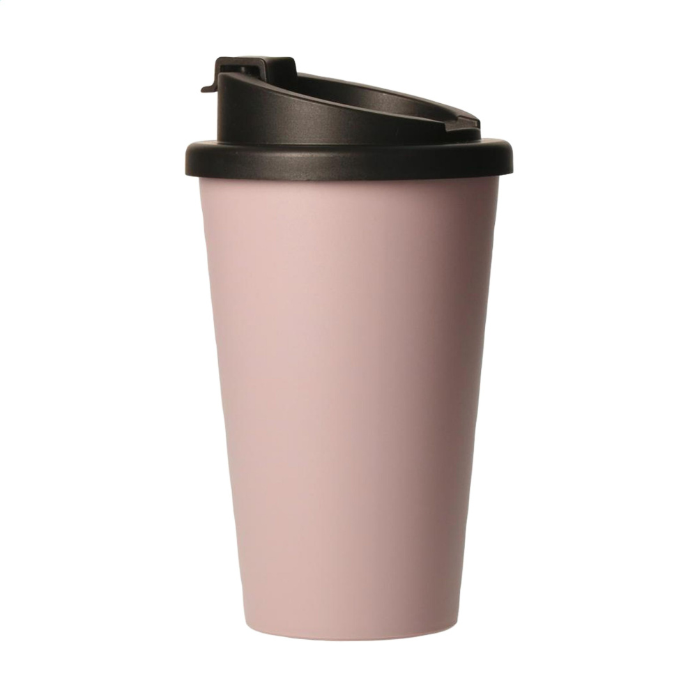 Logo trade promotional giveaway photo of: Eco Coffee Mug Premium Deluxe 350 ml coffee cup