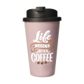 Eco Coffee Mug Premium Deluxe 350 ml coffee cup, lila