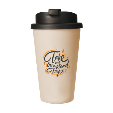 Logotrade promotional giveaway image of: Eco Coffee Mug Premium Deluxe 350 ml coffee cup