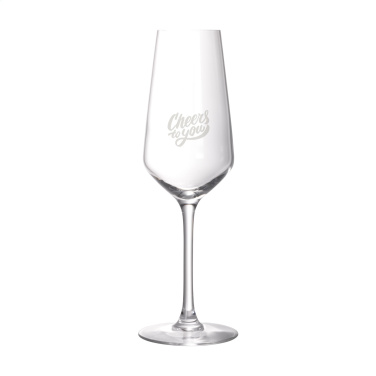 Logo trade promotional products picture of: Loire Champagne glass 230 ml