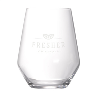 Logo trade promotional item photo of: Loire Water Glass 400 ml