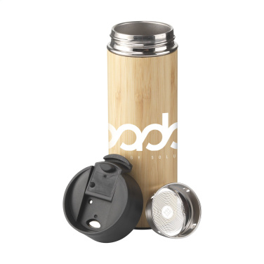 Logotrade business gift image of: Sakura 360 ml bamboo thermo bottle/thermo cup