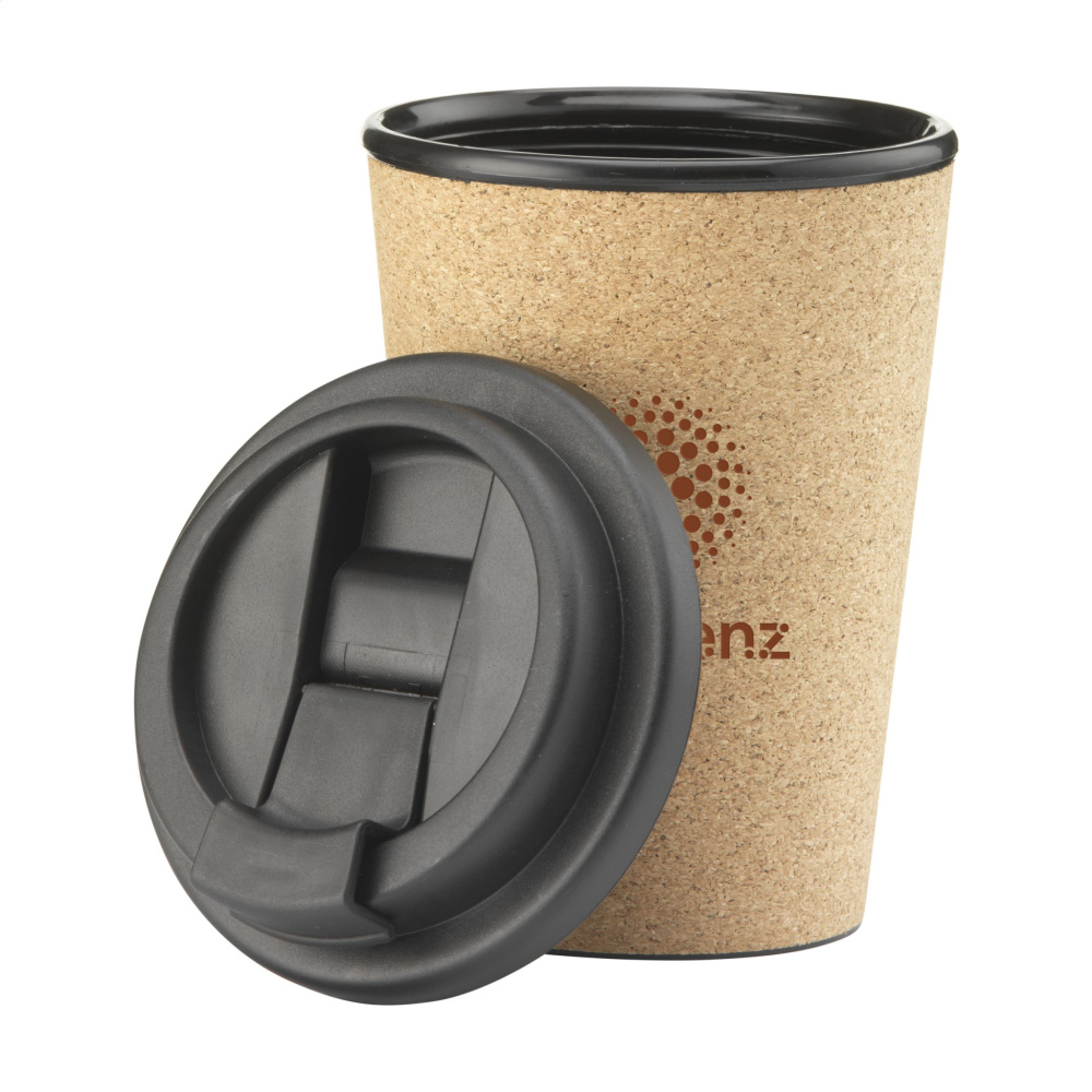 Logotrade promotional giveaway picture of: Attea Cork 350 ml coffee cup