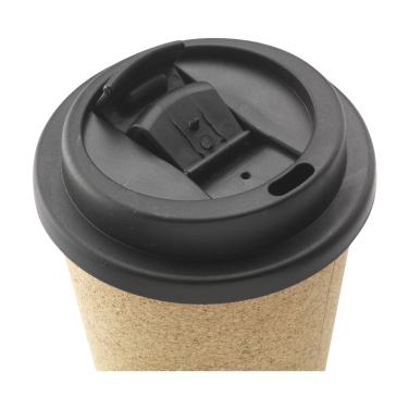 Logo trade promotional merchandise picture of: Attea Cork 350 ml coffee cup