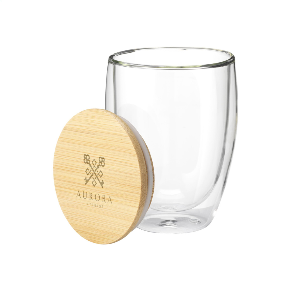 Logo trade promotional gifts picture of: Alba 350 ml double-walled glass