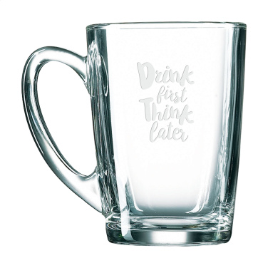 Logo trade promotional giveaways picture of: Morning Tea Glass 320 ml