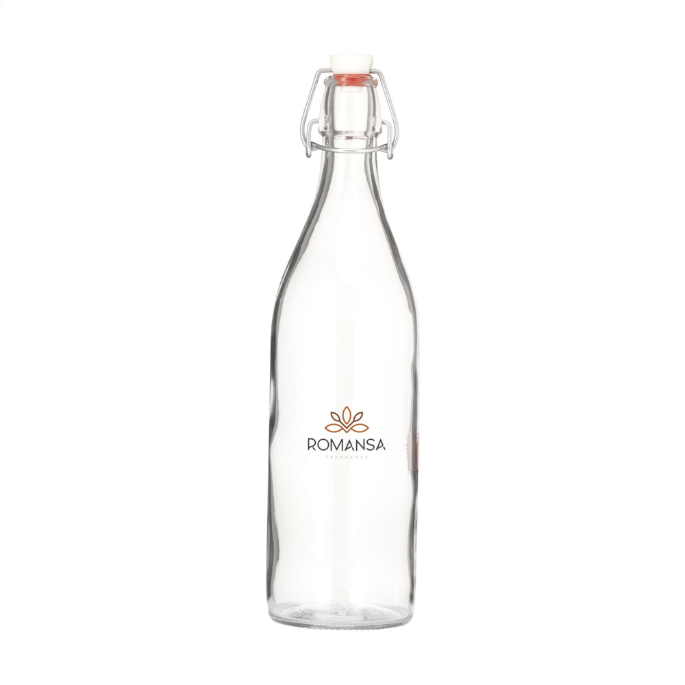 Logo trade advertising product photo of: Vidrio Bottle 1 L water bottle