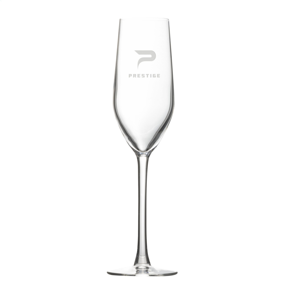 Logo trade advertising product photo of: Marne Champagne glass 160 ml