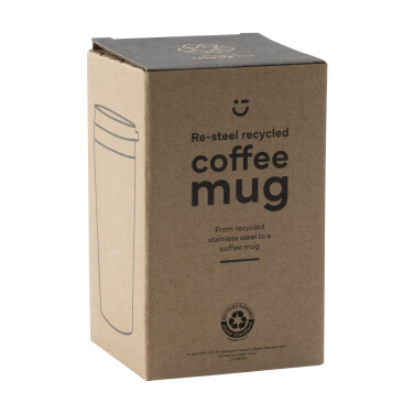 Logo trade promotional gifts picture of: Re-Steel RCS Recycled Coffee Mug 380 ml thermo cup