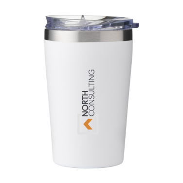 Logo trade promotional merchandise picture of: Re-Steel RCS Recycled Coffee Mug 380 ml thermo cup