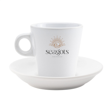 Logo trade promotional merchandise image of: Burano 200 ml mug and saucer