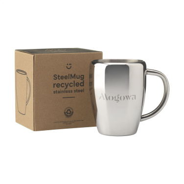 Logo trade promotional product photo of: SteelMug RCS Recycled Steel 220 ml