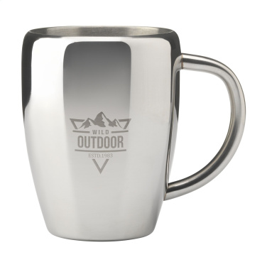 Logo trade advertising product photo of: SteelMug RCS Recycled Steel 220 ml