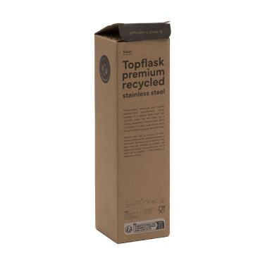 Logotrade promotional giveaway image of: Topflask Premium RCS Recycled Steel drinking bottle