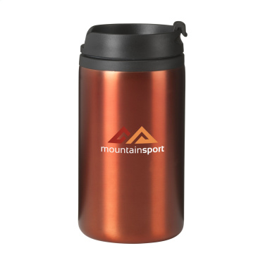 Logo trade business gift photo of: Thermo Can RCS Recycled Steel 300 ml thermo cup