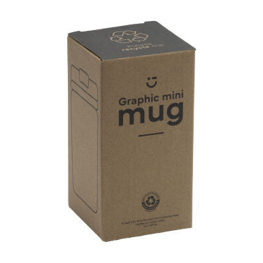 Logotrade promotional products photo of: Graphic Mini Mug RCS Recycled Steel 250 ml thermo cup