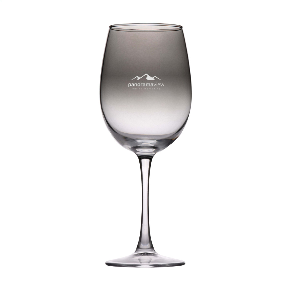 Logo trade promotional giveaways picture of: Smokey Wine Glass 465 ml