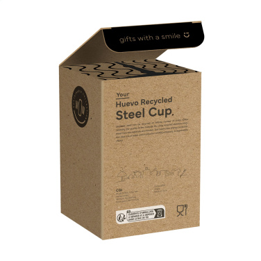 Logo trade promotional gift photo of: Huevo RCS Recycled Steel Cup 350 ml thermo cup