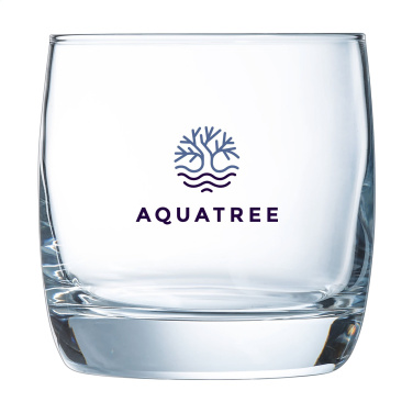 Logo trade corporate gifts image of: Navia Water Glass 310 ml