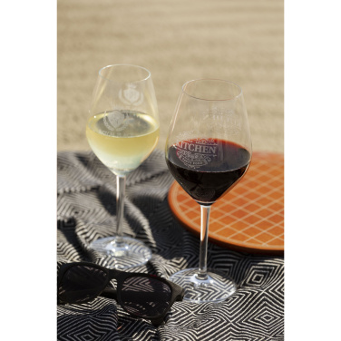 Logo trade promotional merchandise picture of: Nice Wine Glasss 350 ml