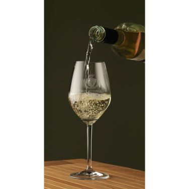 Logo trade business gifts image of: Nice Wine Glasss 350 ml