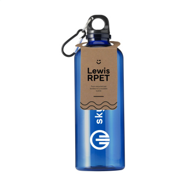 Logo trade promotional gifts image of: Lewis GRS RPET Bottle 630 ml water bottle