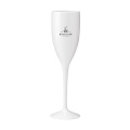 Lunaire Reusable Champagne Glass 150 ml, white