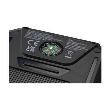 Logo trade corporate gifts image of: Trail RCS Solar Charger Compass 8000